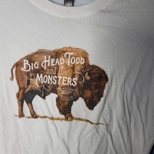 Big Head Todd and the Monsters white tee XL